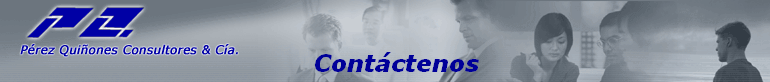         Cont�ctenos